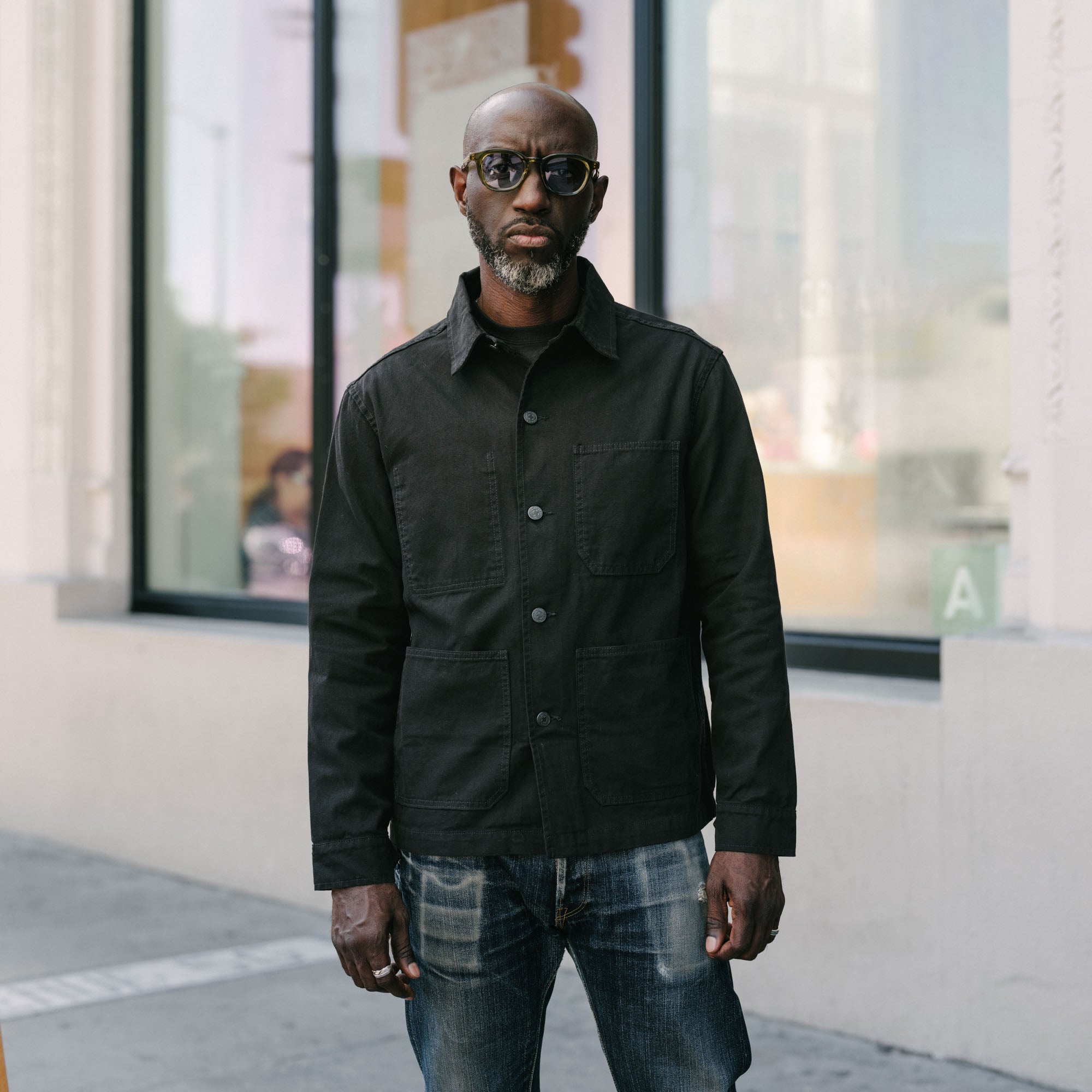 Imogene + Willie Jack Jacket in Overdyed Slate