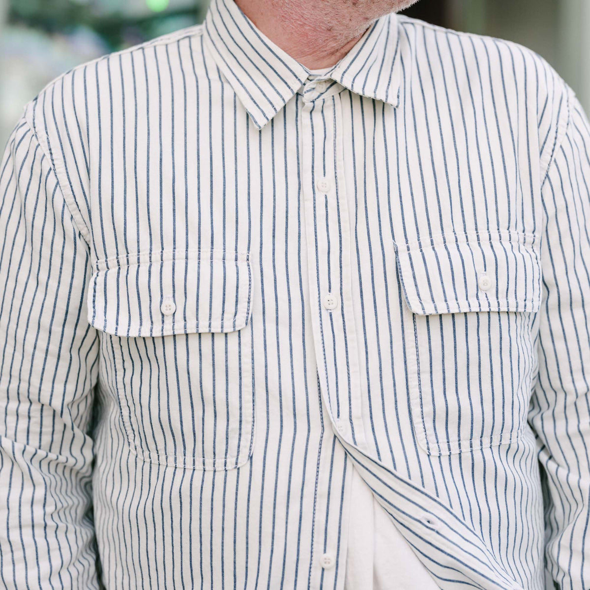 Imogene + Willie Earl Navy Stripe