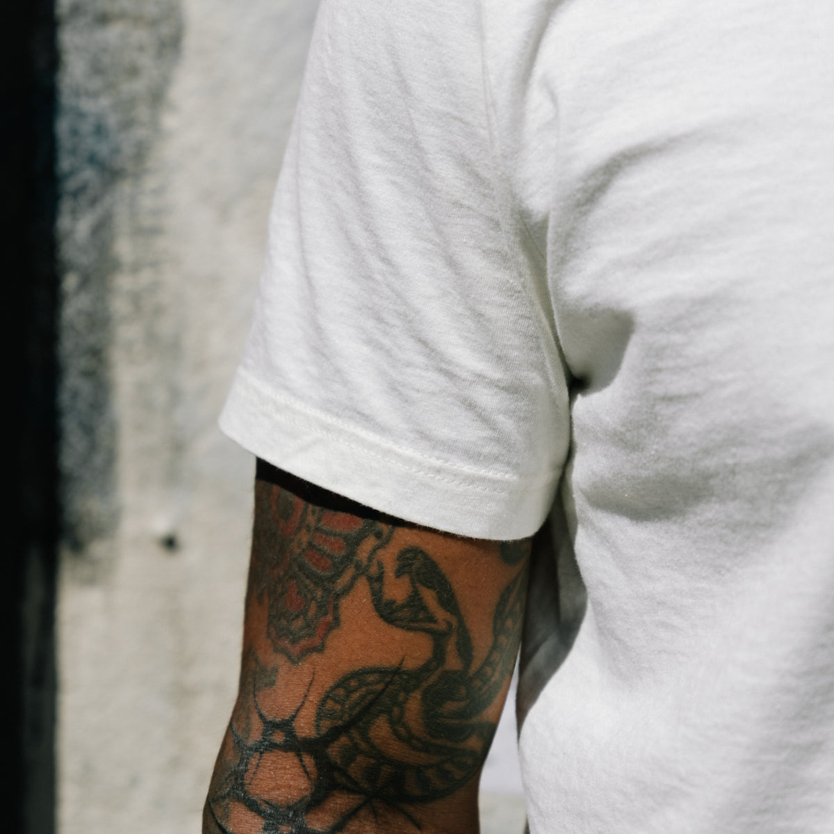 Imogene + Willie Cotton Project Tee Vintage White