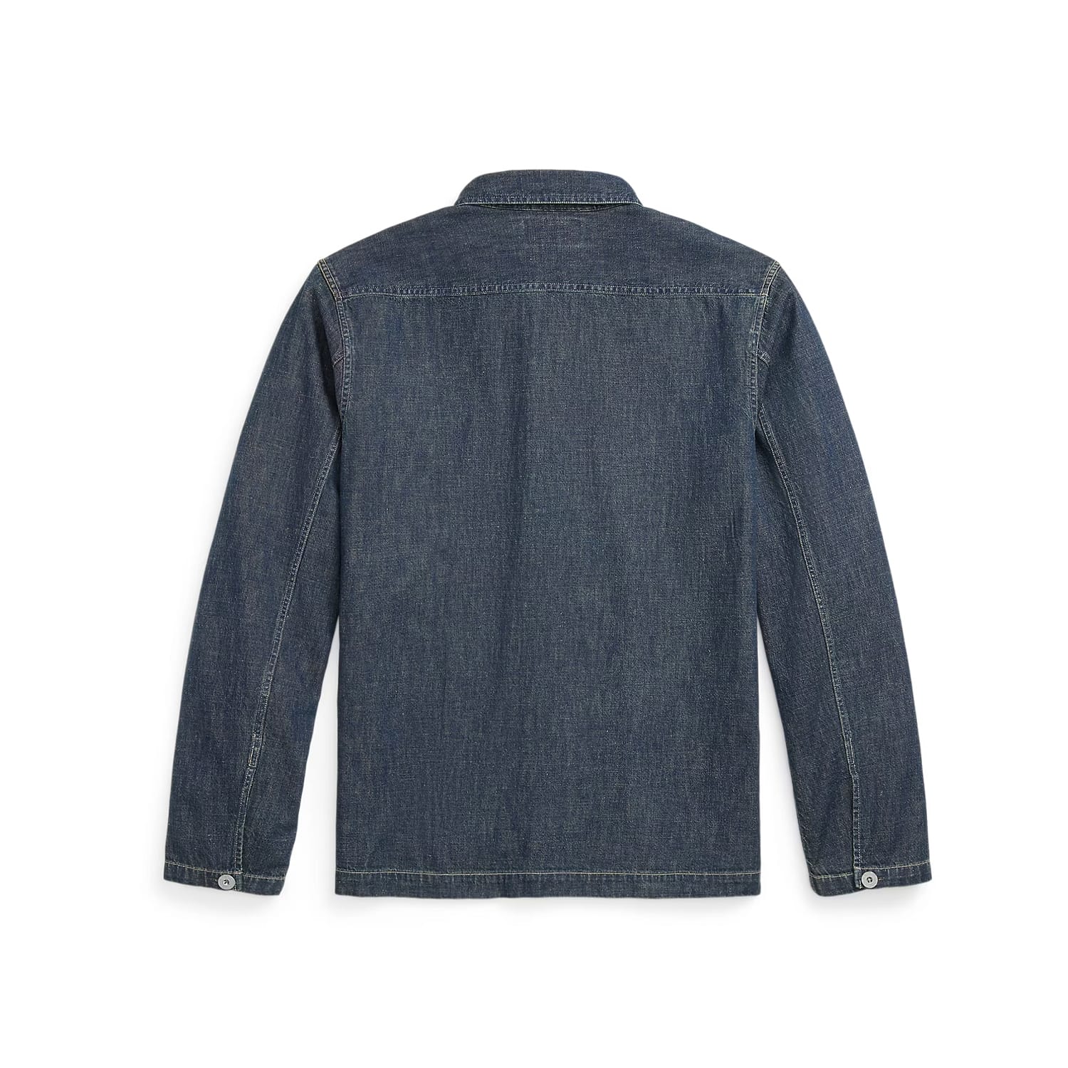 RRL Indigo Denim Overshirt Dark Wash