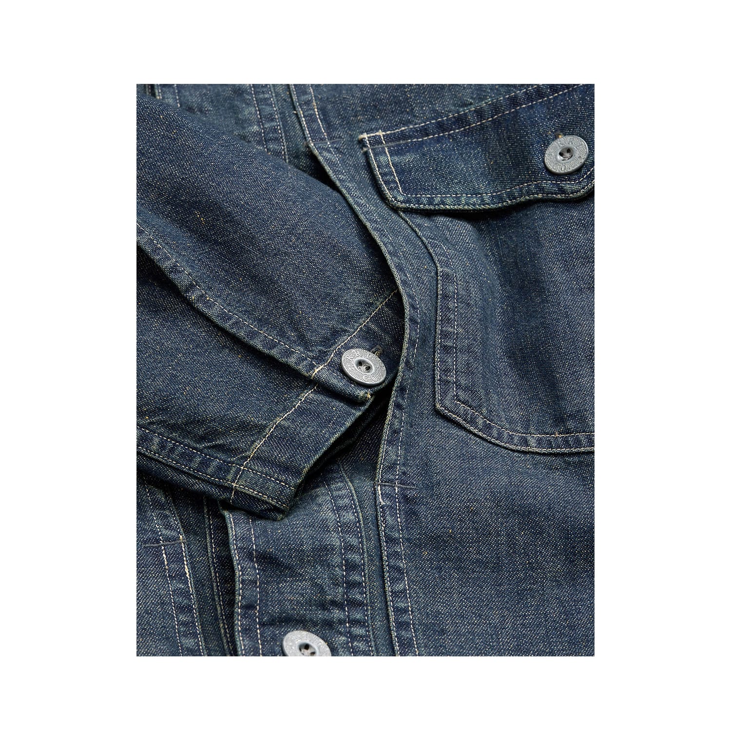 RRL Indigo Denim Overshirt Dark Wash
