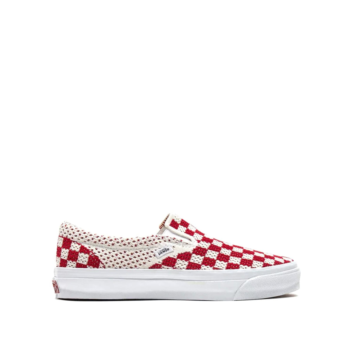 Vans Slip-On Reissue 98 LX Sneakers Checkerboard Red/ Marshmallow
