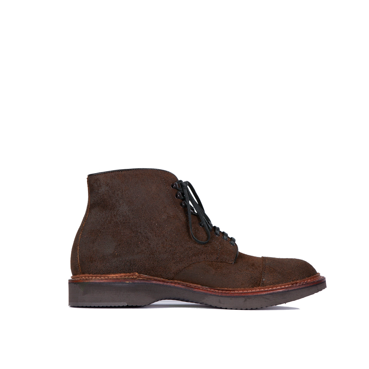 Alden x Snake Oil Provisions Lafayette Boot Reverse Tobacco Chamois