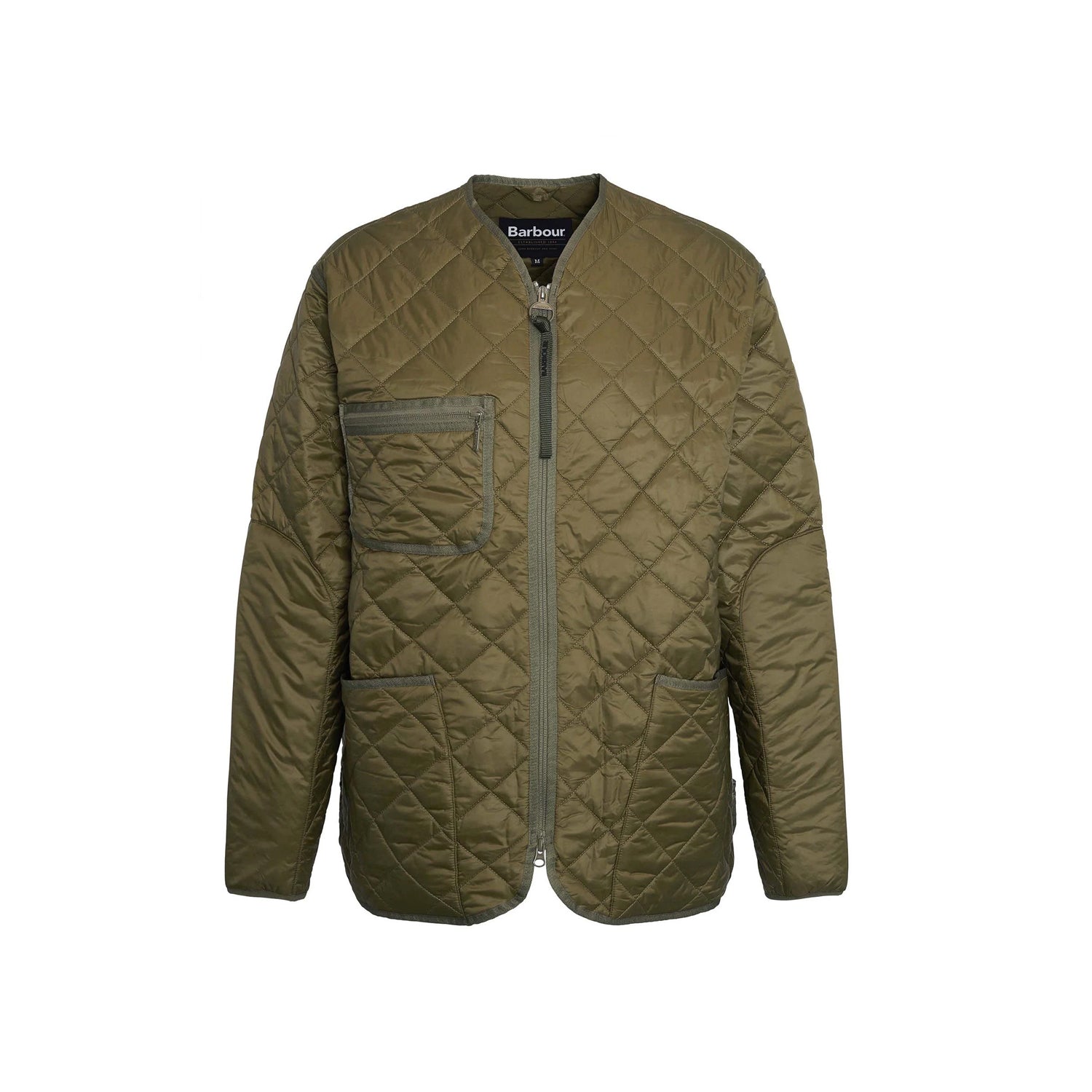 Barbour Liddesdale Quilted Liner Army Green FINAL SALE