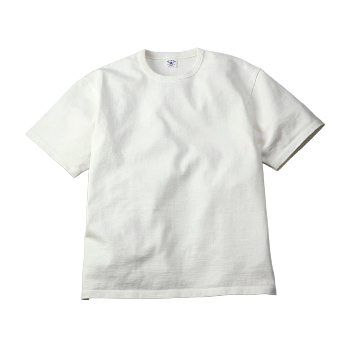 The Flat Head FN-HTK-001 Loopwheel Heavy Short Sleeve Tee White