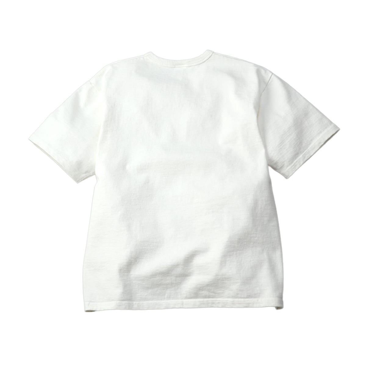The Flat Head FN-HTK-001 Loopwheel Heavy Short Sleeve Tee White