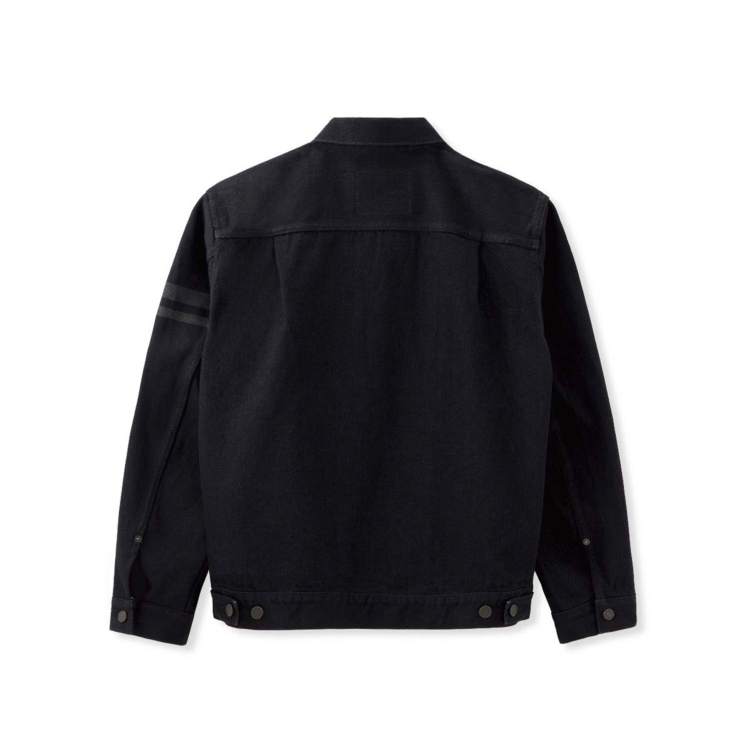 Momotaro MMGJ11025S #002 15.7oz Classic Denim Jacket Black