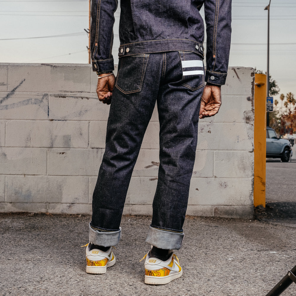 Momotaro 15.7oz Zimbabwe Cotton GTB Slim Straight Jean Indigo FINAL SALE