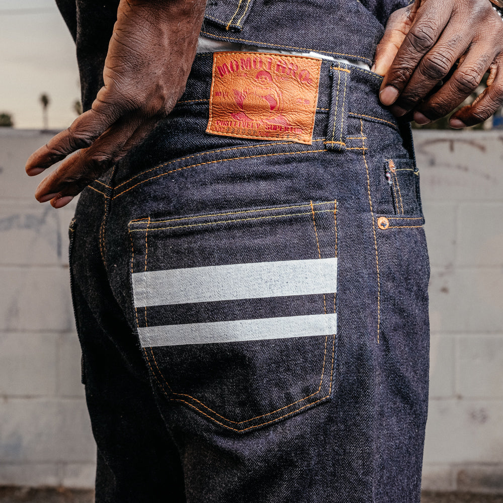 Momotaro 15.7oz Zimbabwe Cotton GTB Slim Straight Jean Indigo FINAL SALE