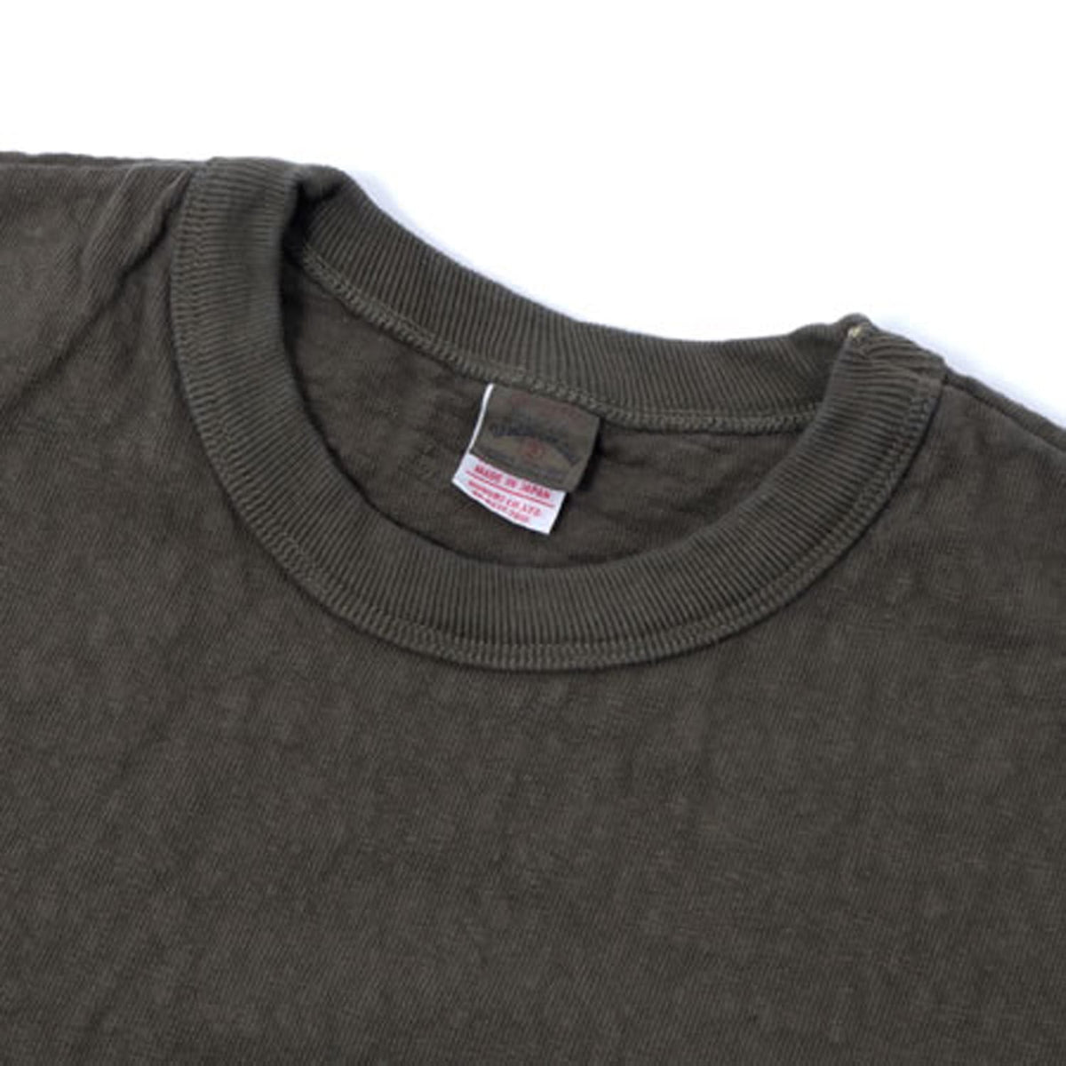 UES No. 8 Slub Nep Short Sleeve T-Shirt Olive
