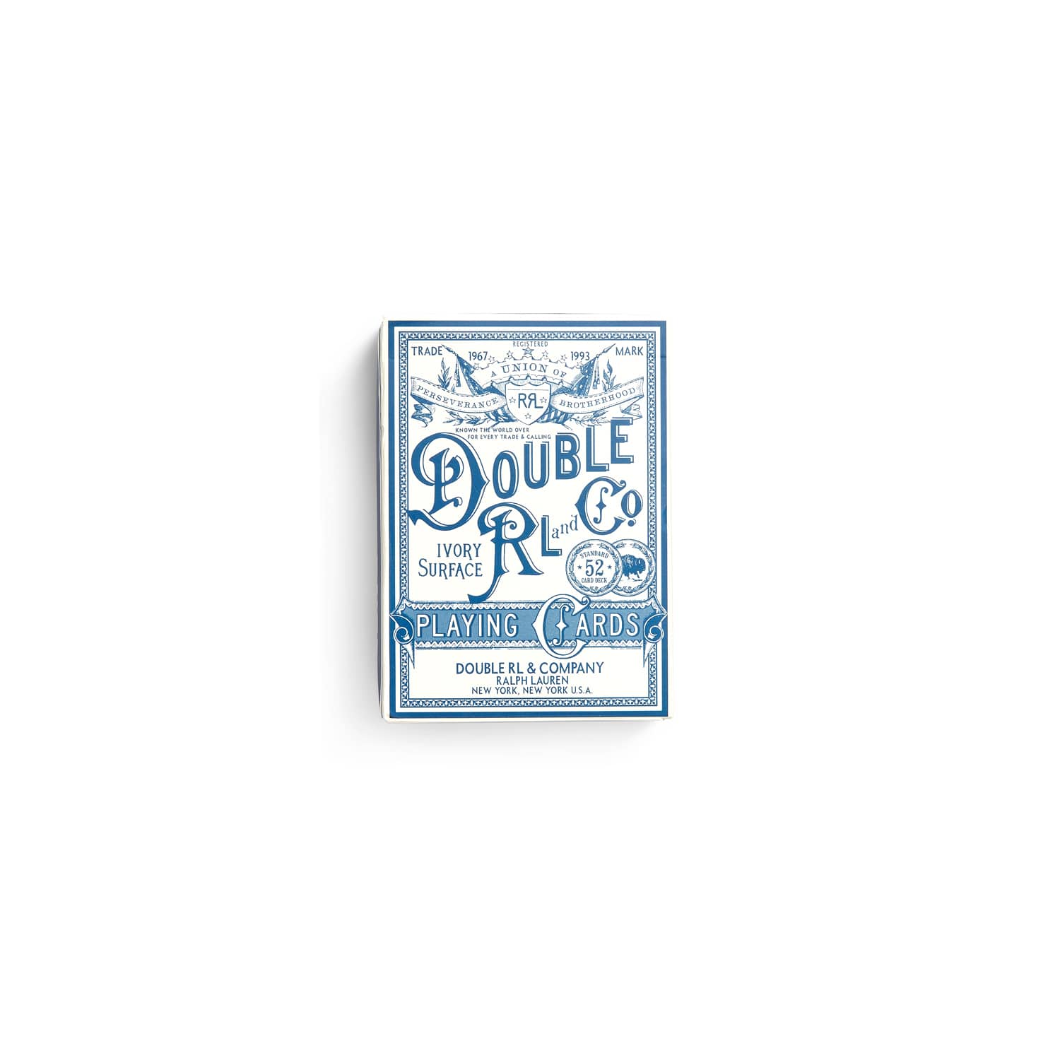 Playing Cards Cream/ Navy