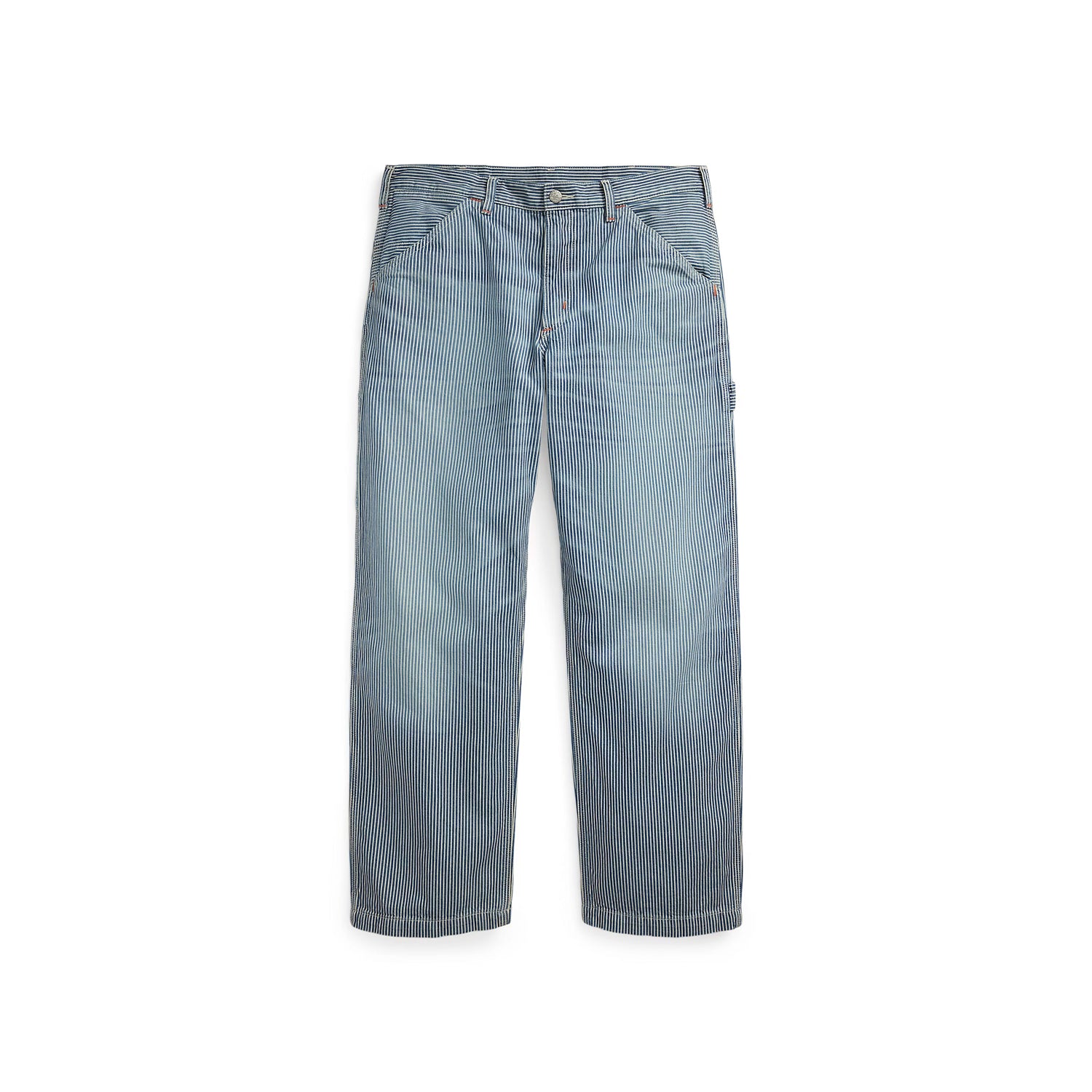 Polo Ralph Lauren Dungaree Fit Indigo Hickory-Stripe Pant