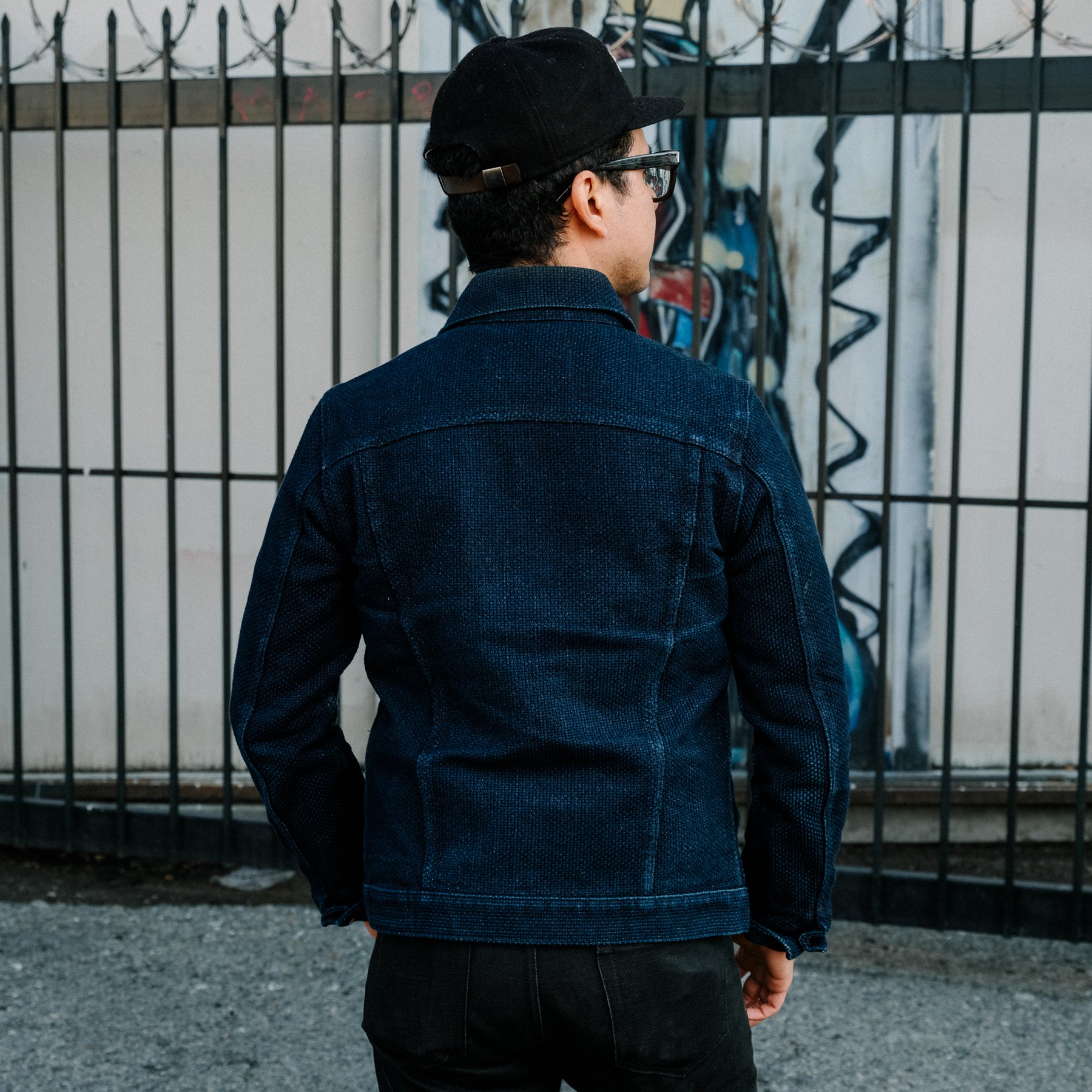 Rogue Territory x Snake Oil Provisions Sashiko Supply Jacket Indigo