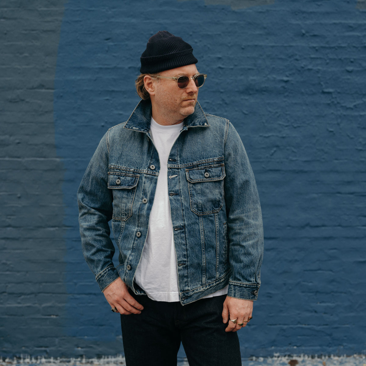 Rogue Territory Cruiser Jacket Vintage Wash Indigo