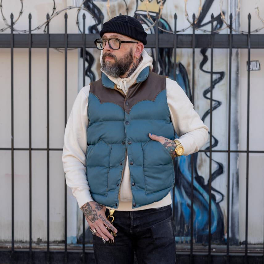 Rrl down vest new arrivals