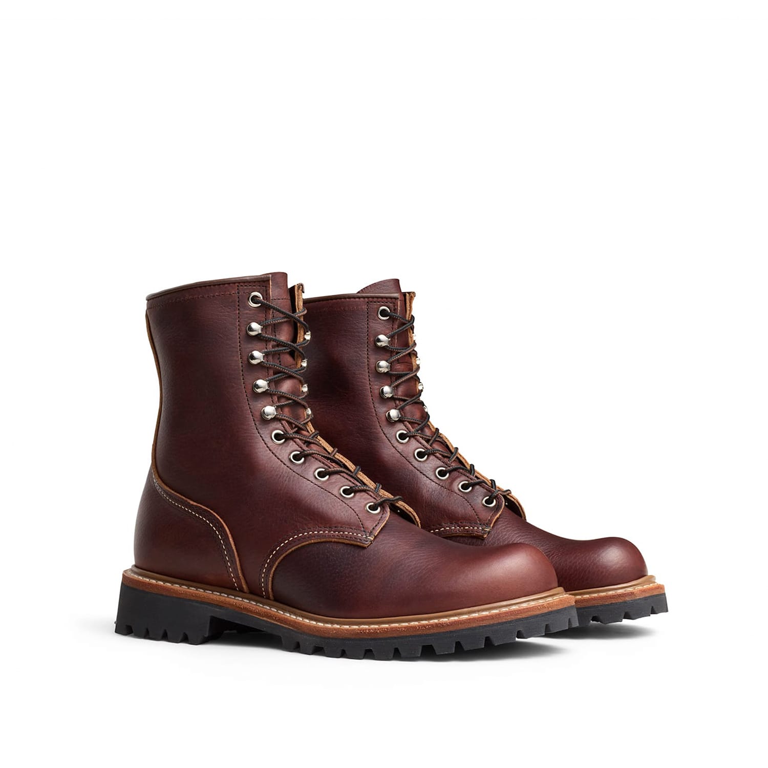 Red Wing Heritage 4585 120th Anniversary Logger Boot Briar Oil Slick
