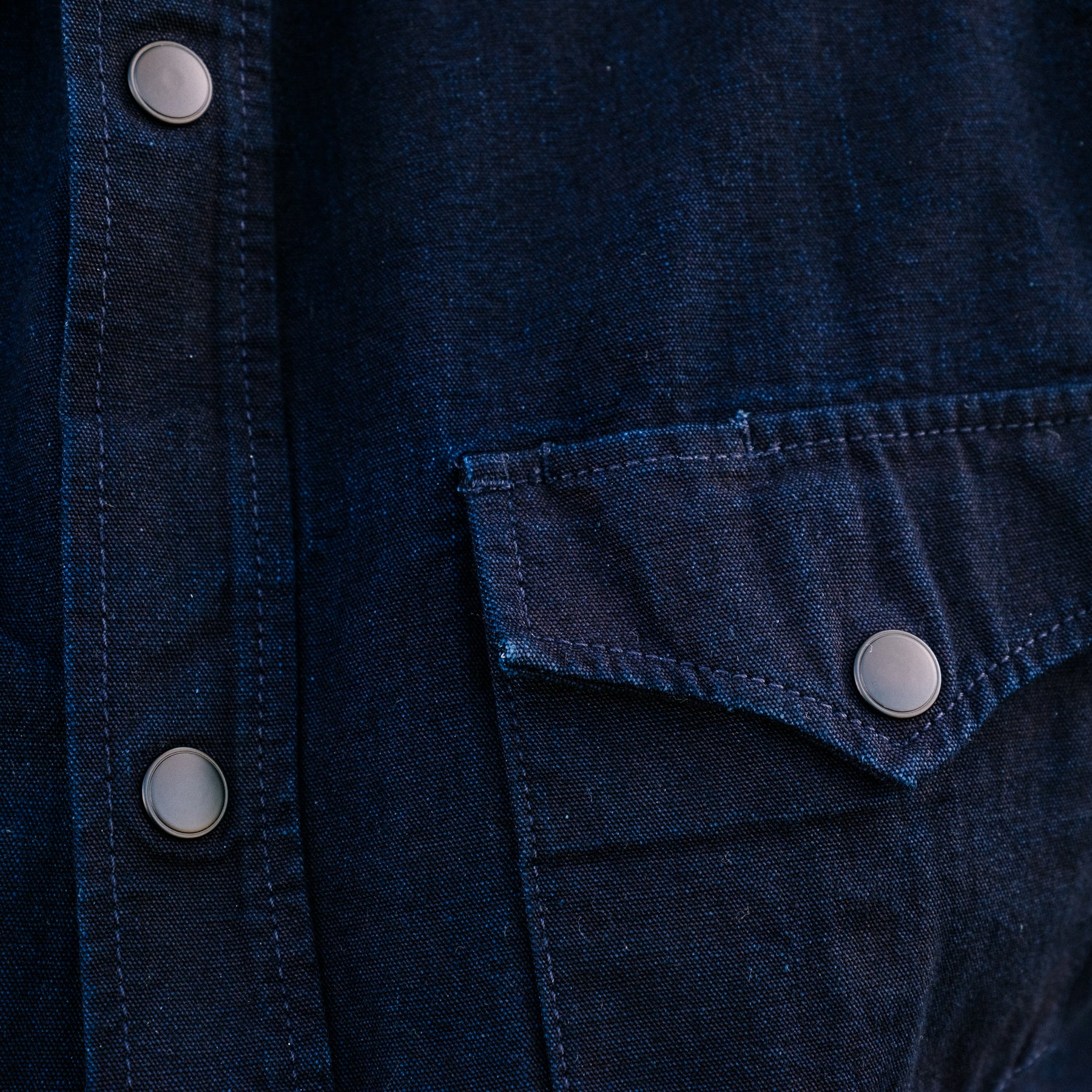 Rogue Territory Western Shirt Rinsed ISC FINAL SALE