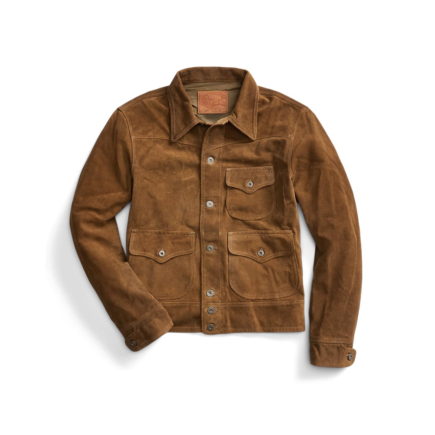 Roughout Suede Alston Jacket Brown