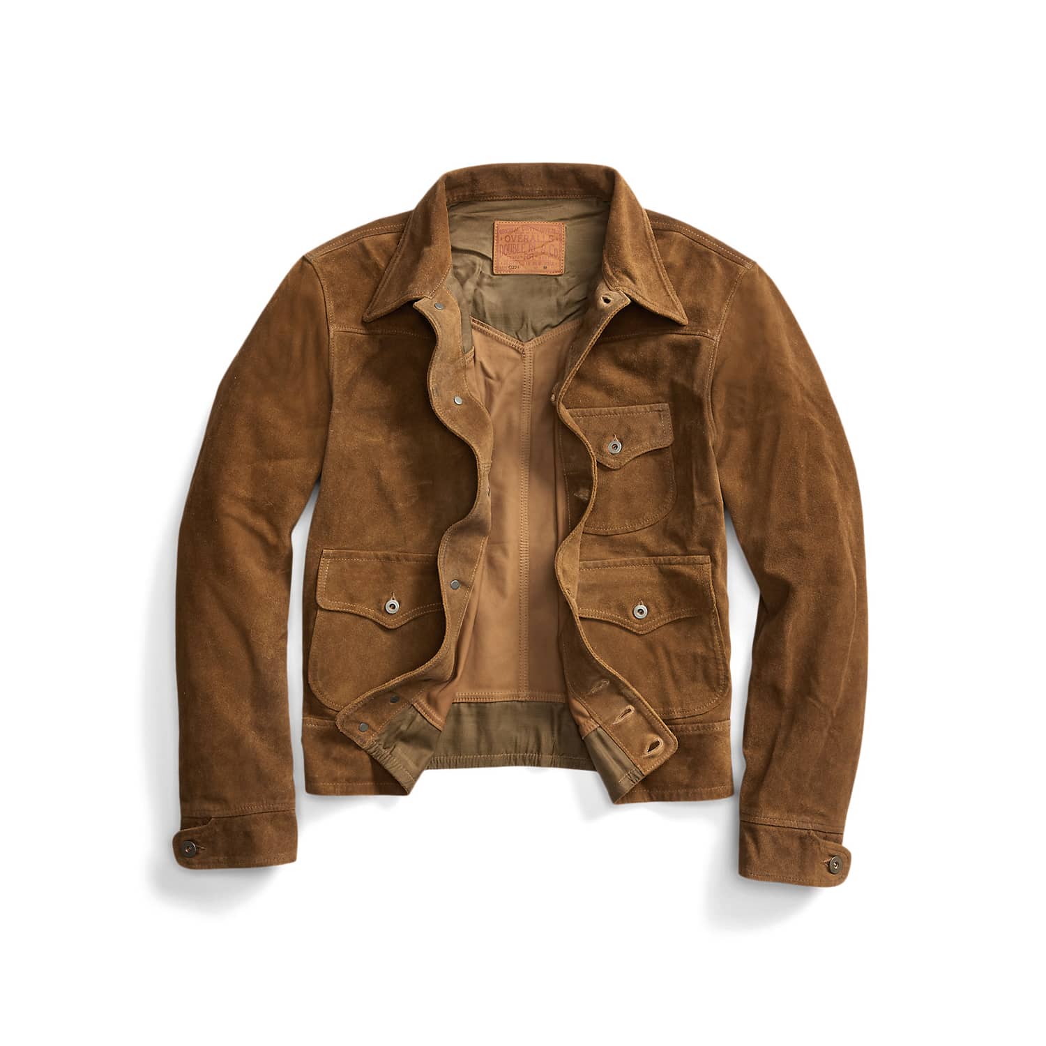 Roughout Suede Alston Jacket Brown