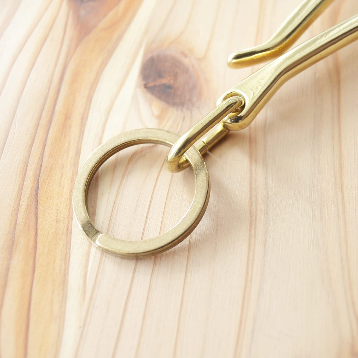 Kobashi Studio Sand Casted Key Hook with Flat Ring