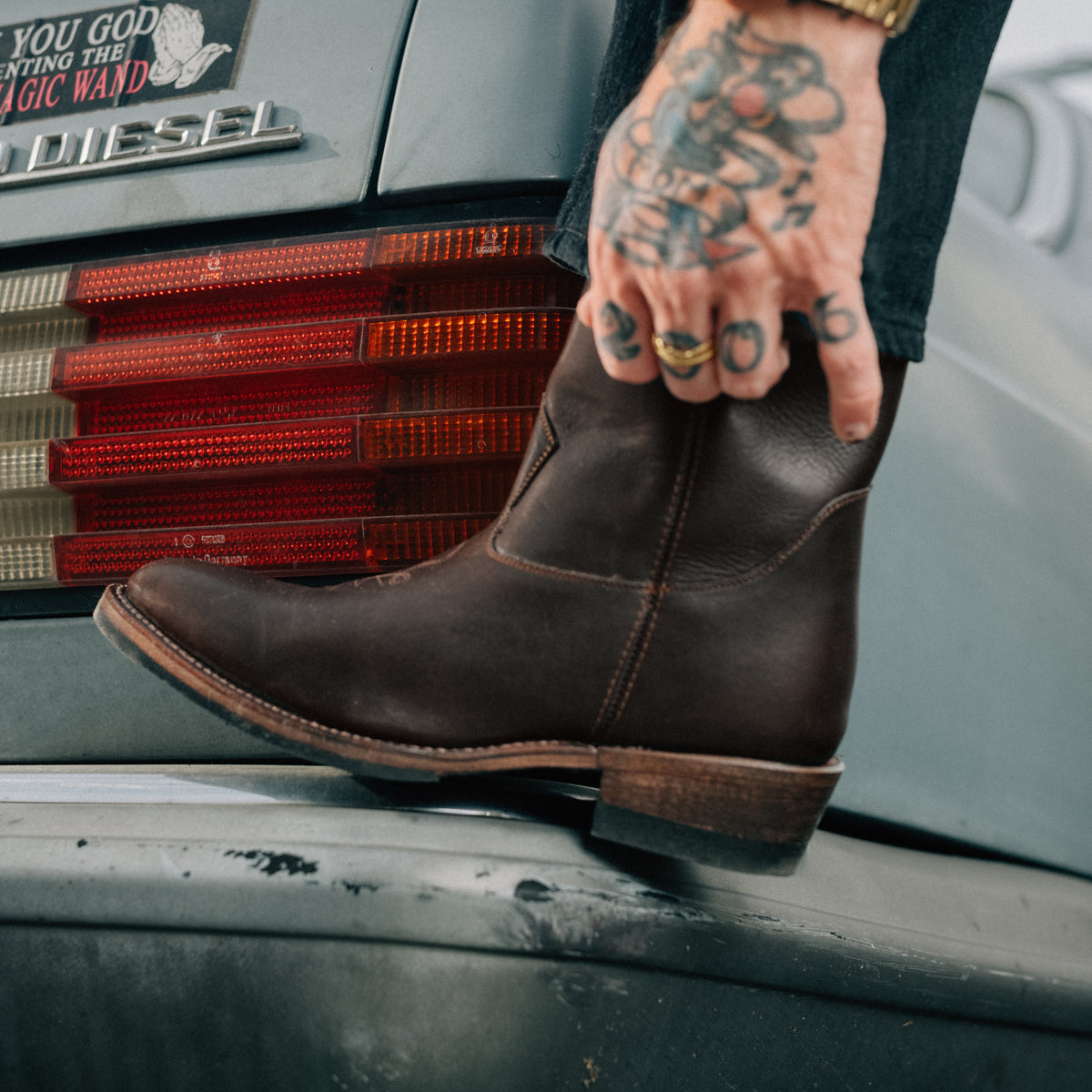 Santa Rosa x Snake Oil Provisions Heartbreaker Boot Marston