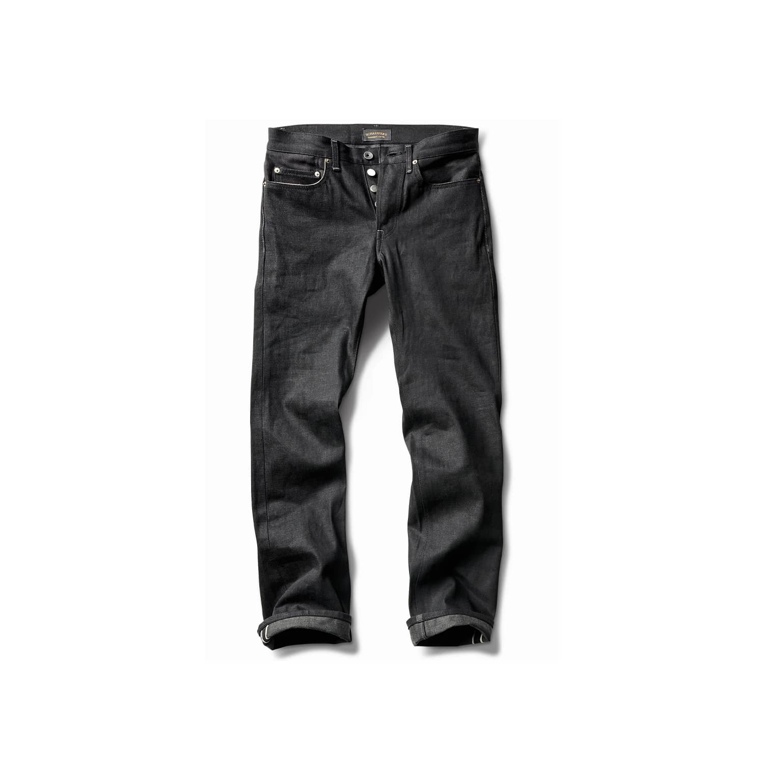 Schaeffer's Garment Hotel 103 Tall Straight Jean Sulphur Black