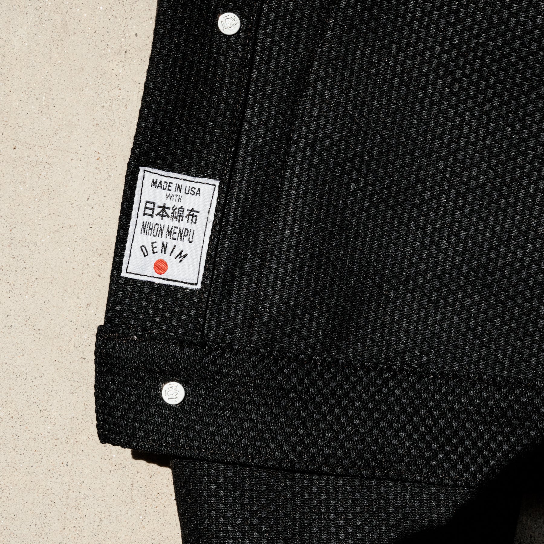 Rogue Territory x Snake Oil Provisions Sashiko Supply Jacket Stealth