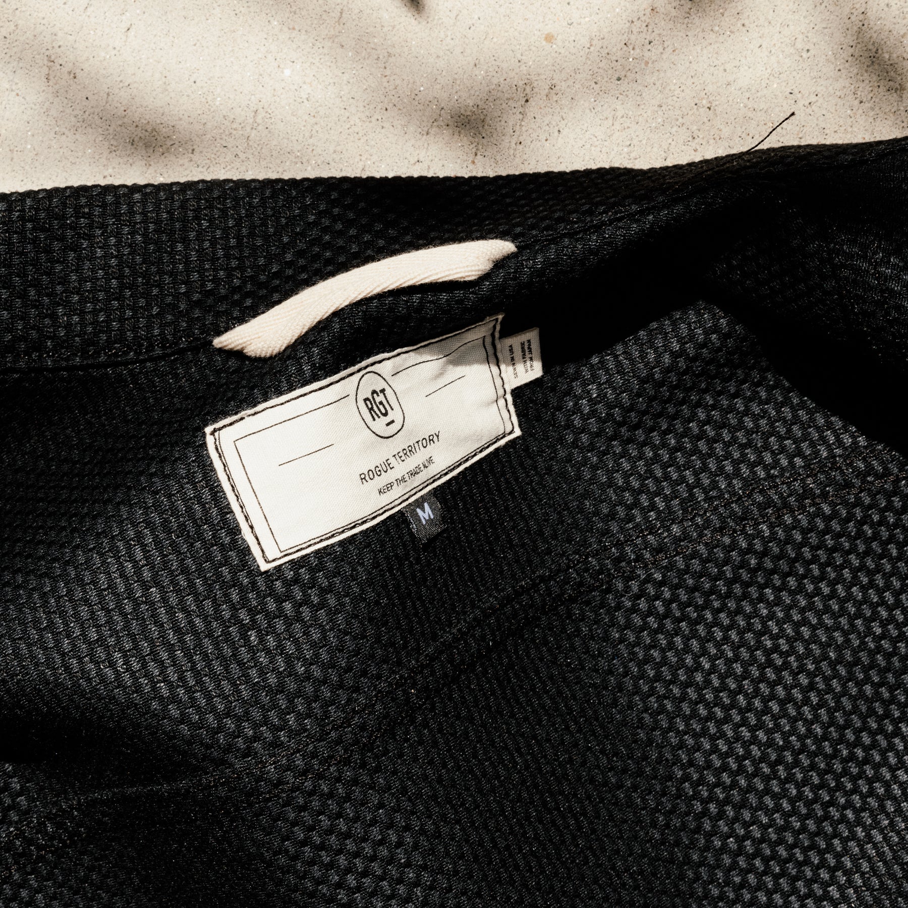 Rogue Territory x Snake Oil Provisions Sashiko Supply Jacket Stealth