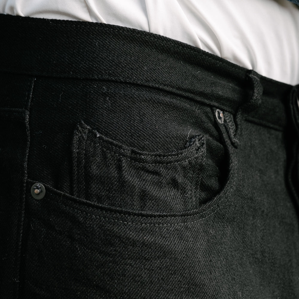 Stevenson Overall Co. Encinitas 150-OSS Jean Black One Wash