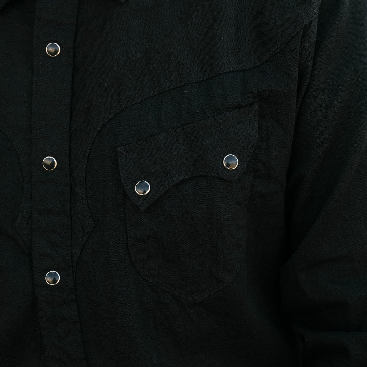 Stevenson Overall Co. Cody Western Shirt Black