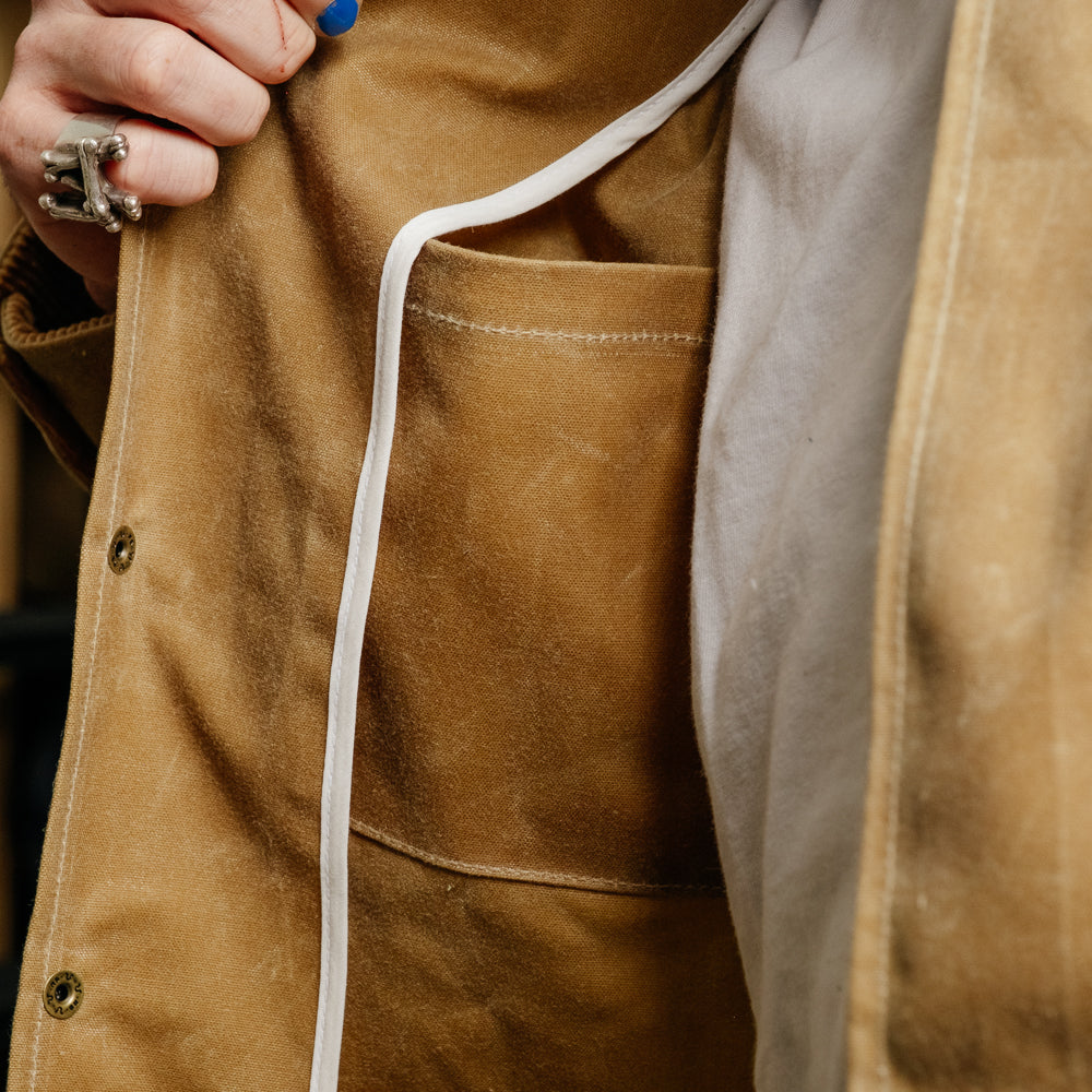 Rogue Territory Hunter Supply Jacket Waxed Tan FINAL SALE