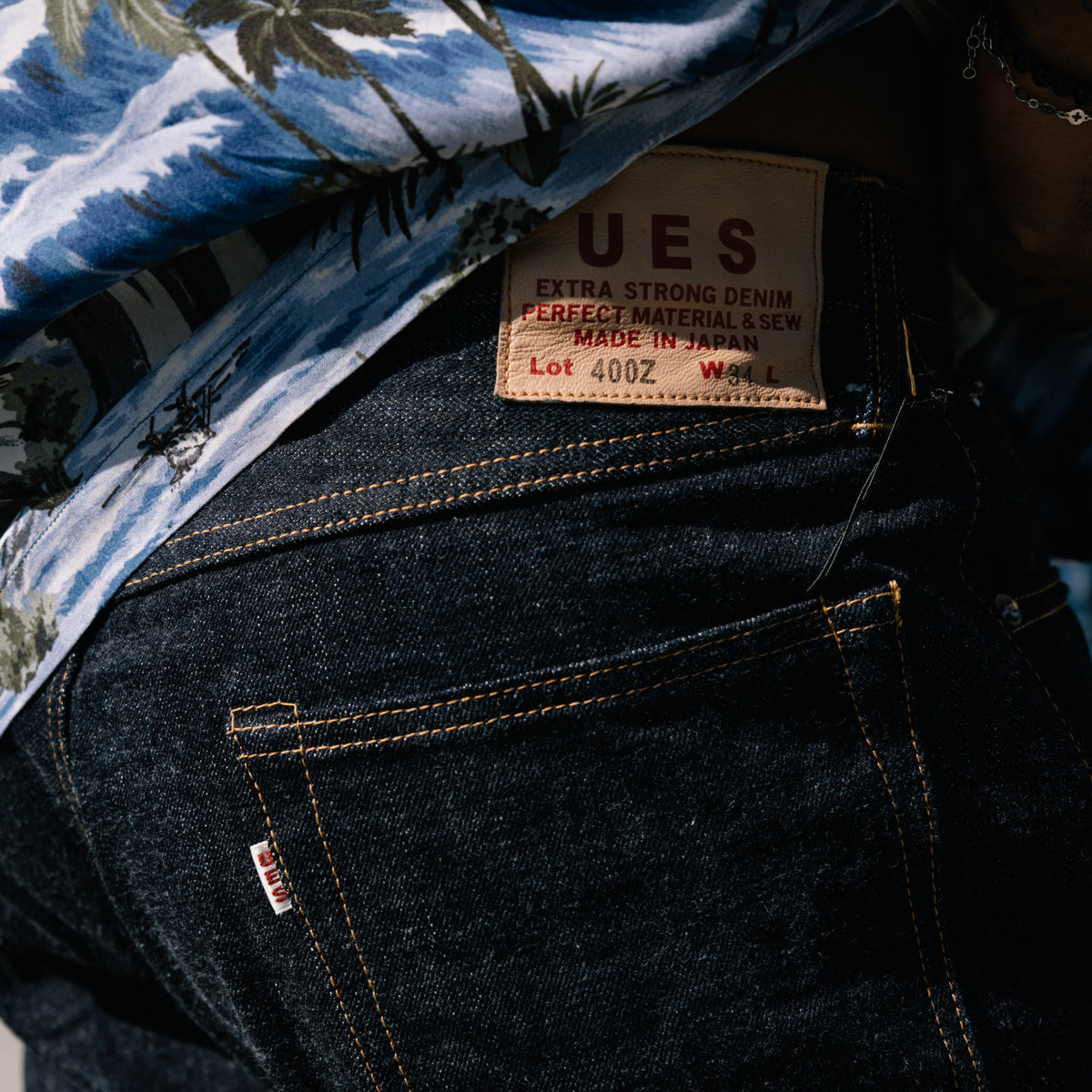UES 400Z Classic Straight Denim Pants Indigo