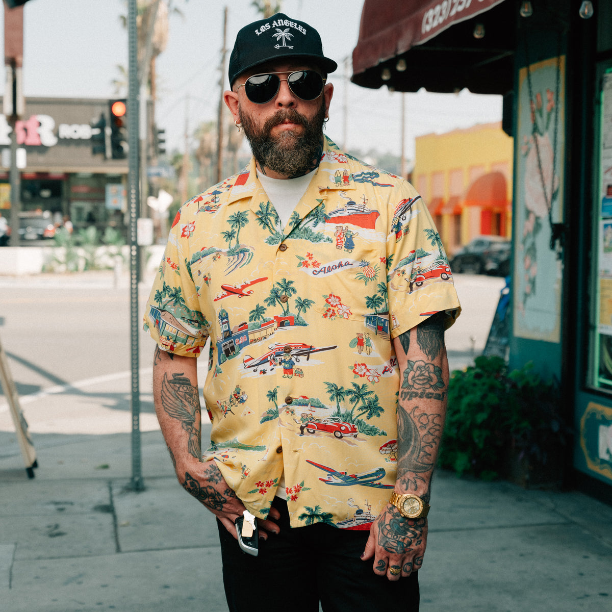 Polo Ralph Lauren Classic Fit Polo Bear Camp Shirt FINAL SALE