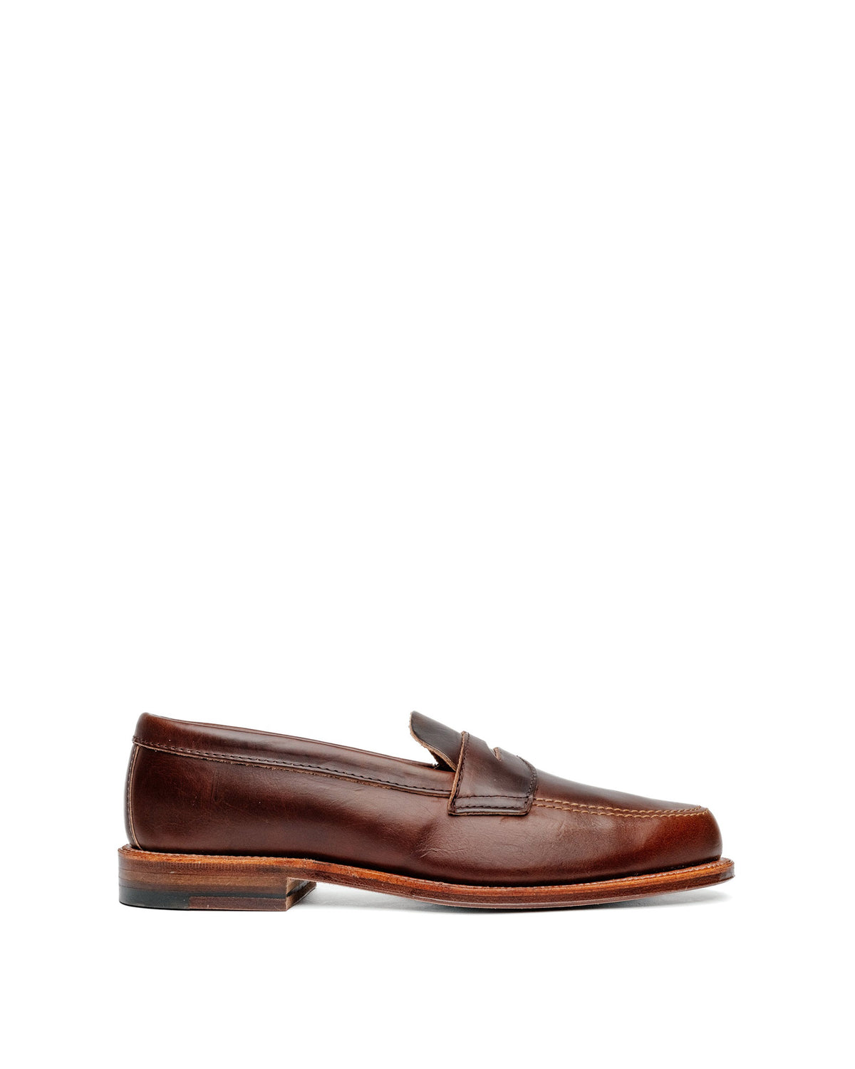 Alden x Snake Oil Provisions Unlined Loafer Brown Chromexcel