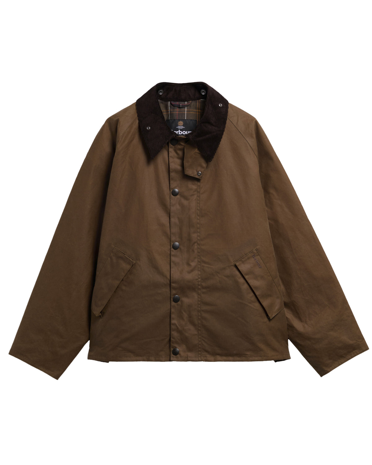 Barbour OS Transport Wax Jacket Sand