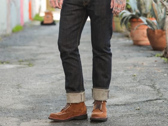 Get the latest Iron Heart denim jeans from Snake Oil Provisions.