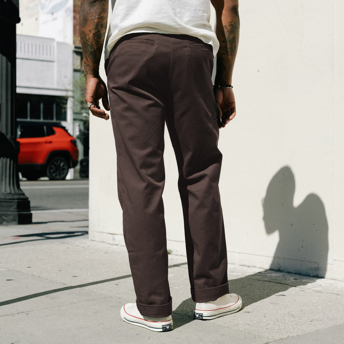 Imogene + Willie Oceanside Pant in Brown