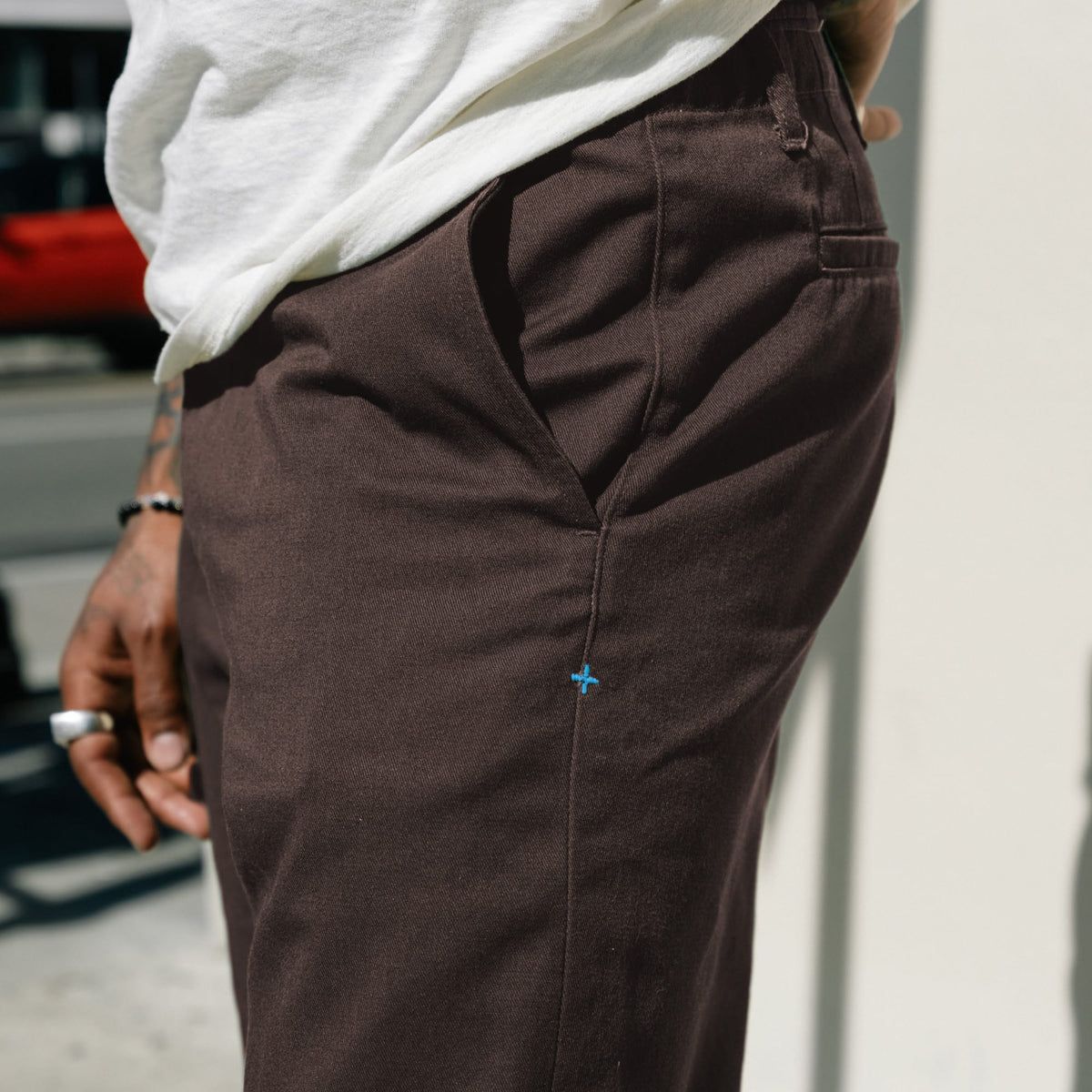 Imogene + Willie Oceanside Pant in Brown