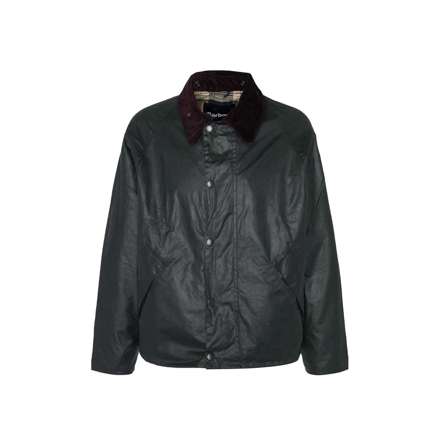 Barbour OS Transport Wax Jacket Sage
