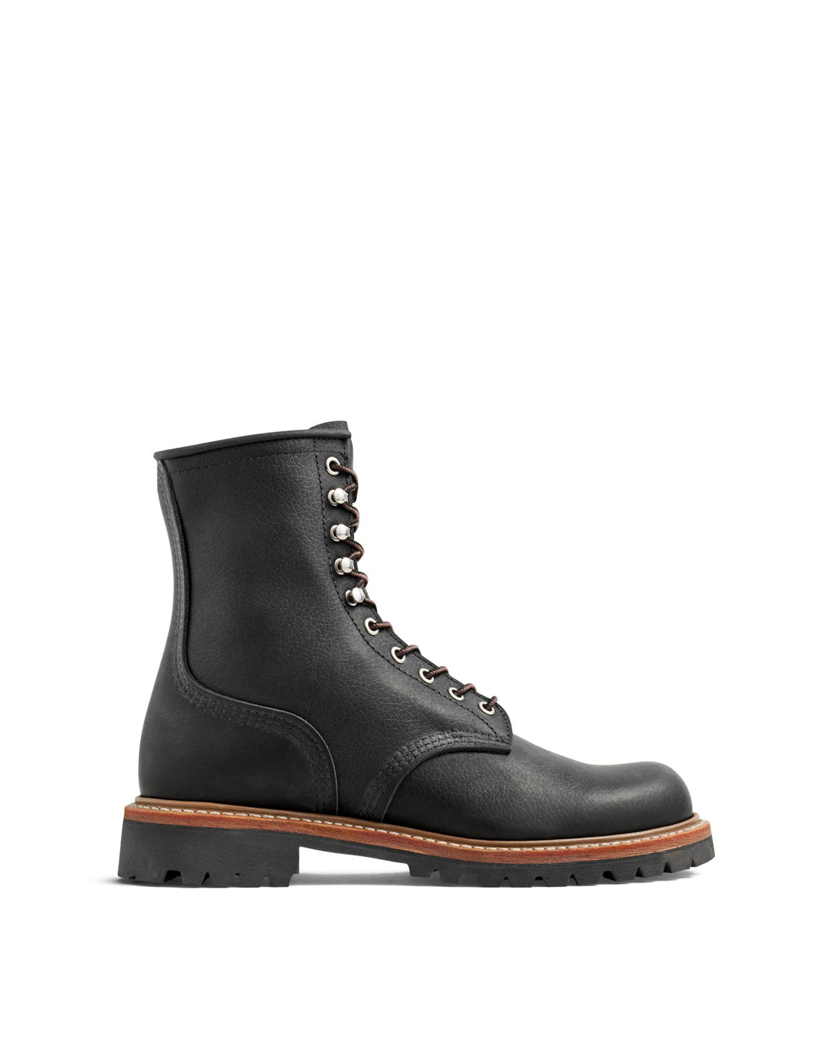Red Wing Heritage 4501 120th Anniversary Logger Boot Black Oil Slick