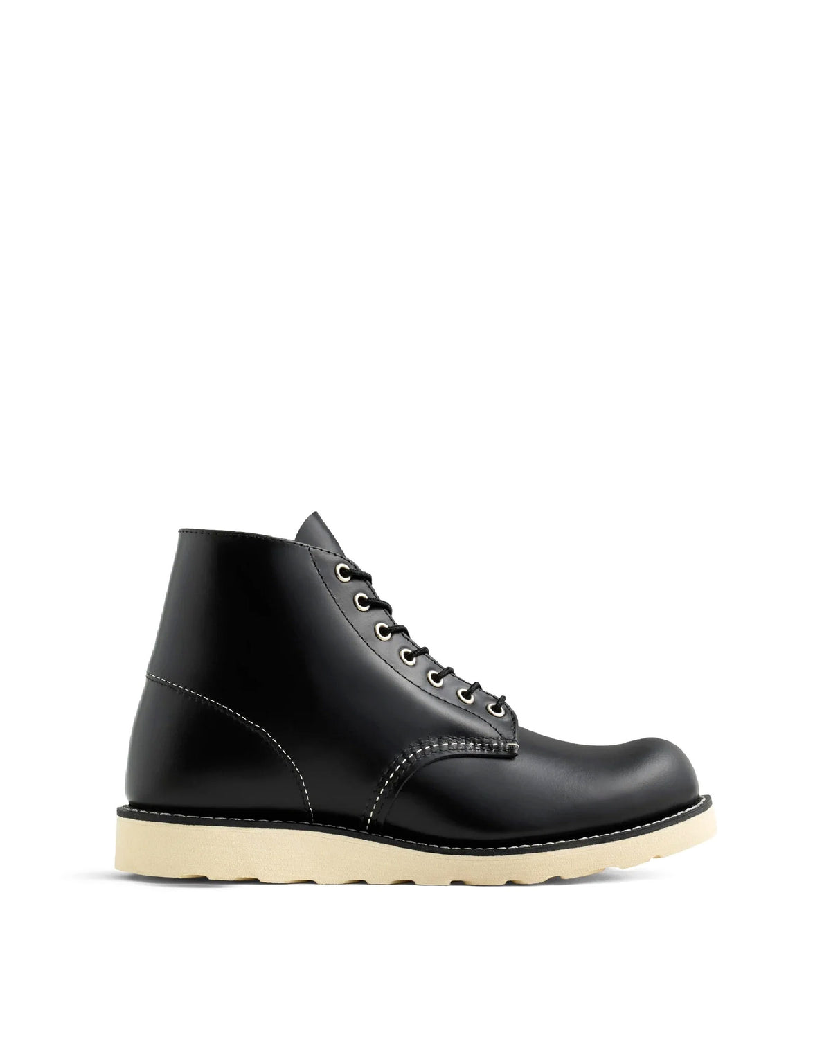 Red Wing Heritage 8165 6-Inch Round Toe Boot Black Chrome