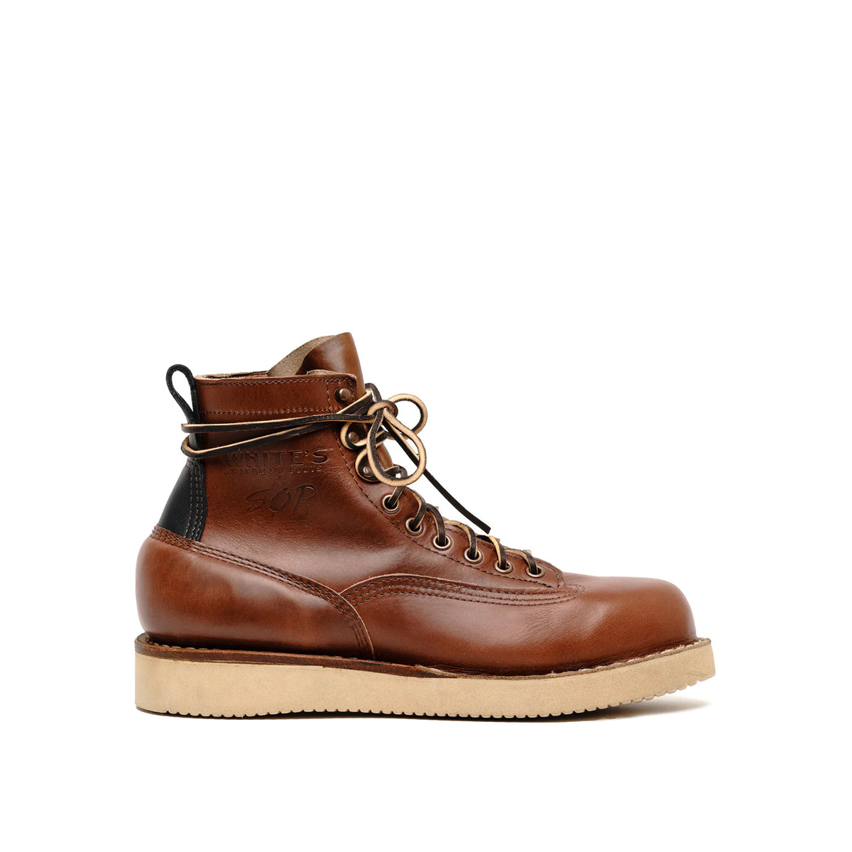White's Boots x Snake Oil Provisions Big Shooter Boot British Tan Chromexcel