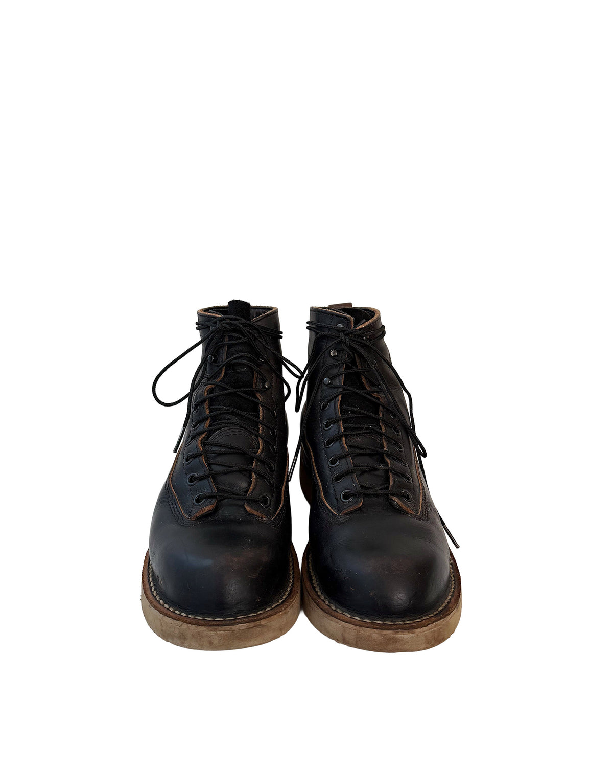 White's Boots x Snake Oil Provisions Big Shooter Black Chromexcel PRE-OWNED/ FINAL SALE