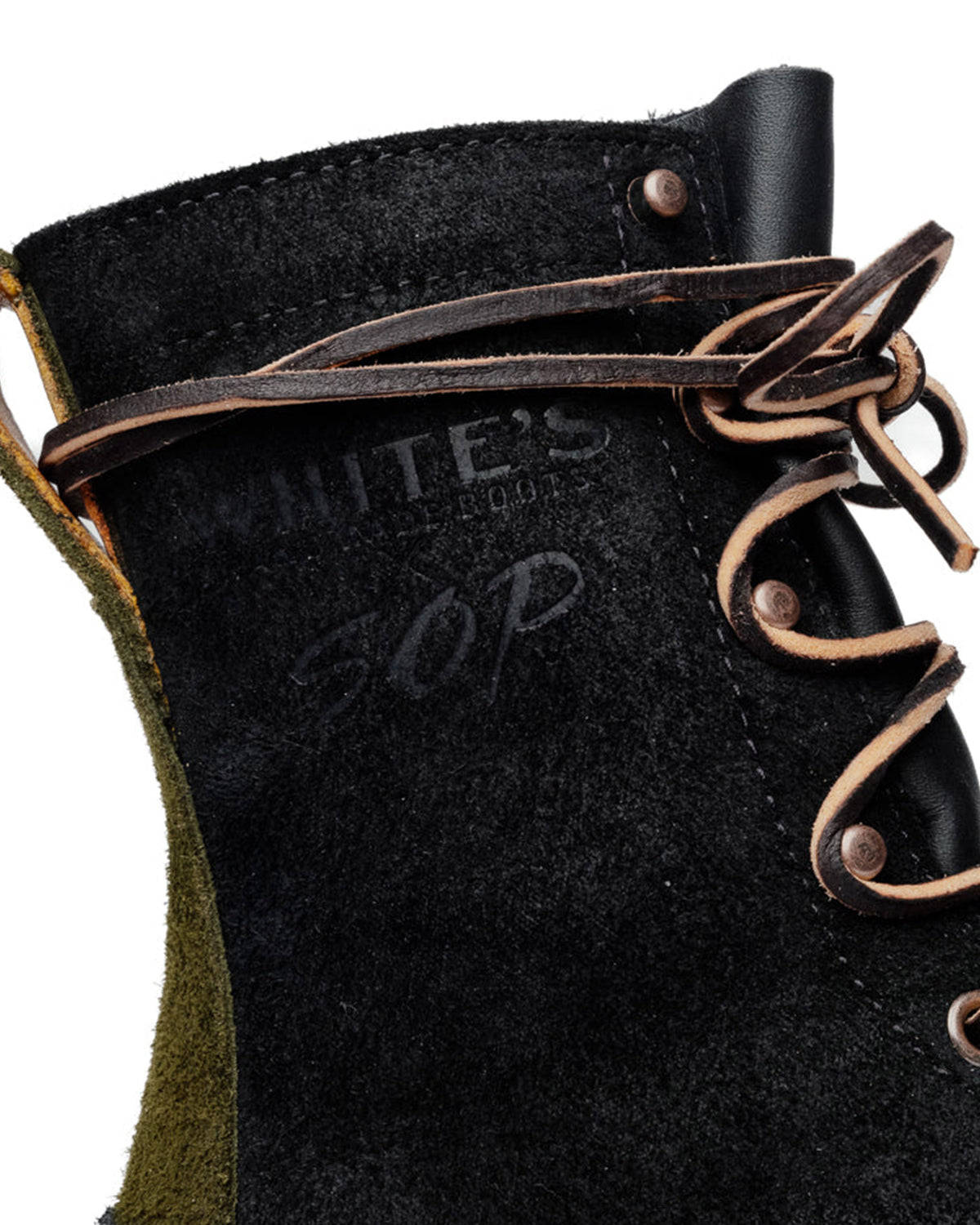 White's x Snake Oil Provisions Chroma Boot Black Roughout FINAL SALE