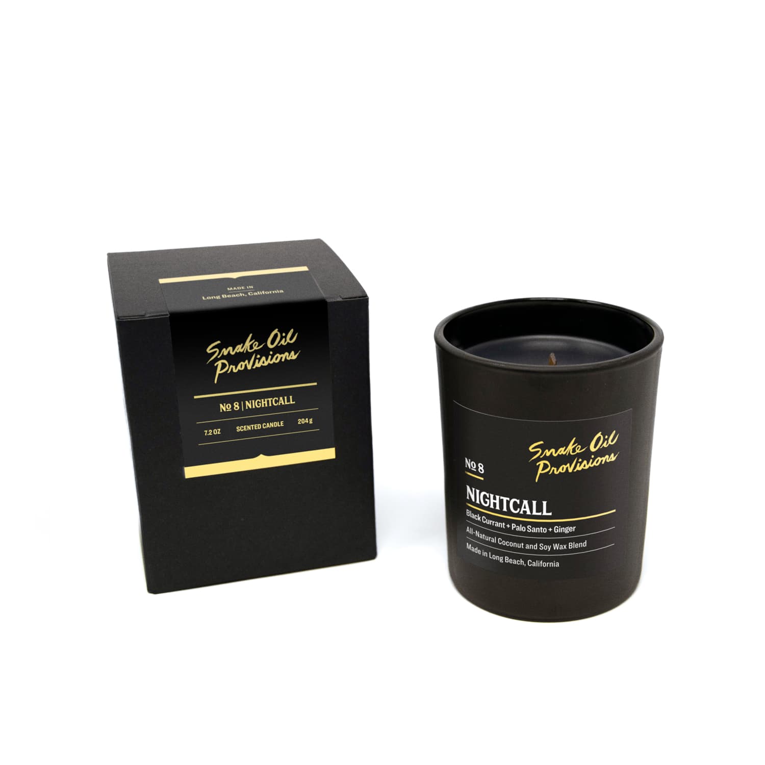 Snake Oil Provisions Nightcall — 7.2 oz Hand Poured Candle