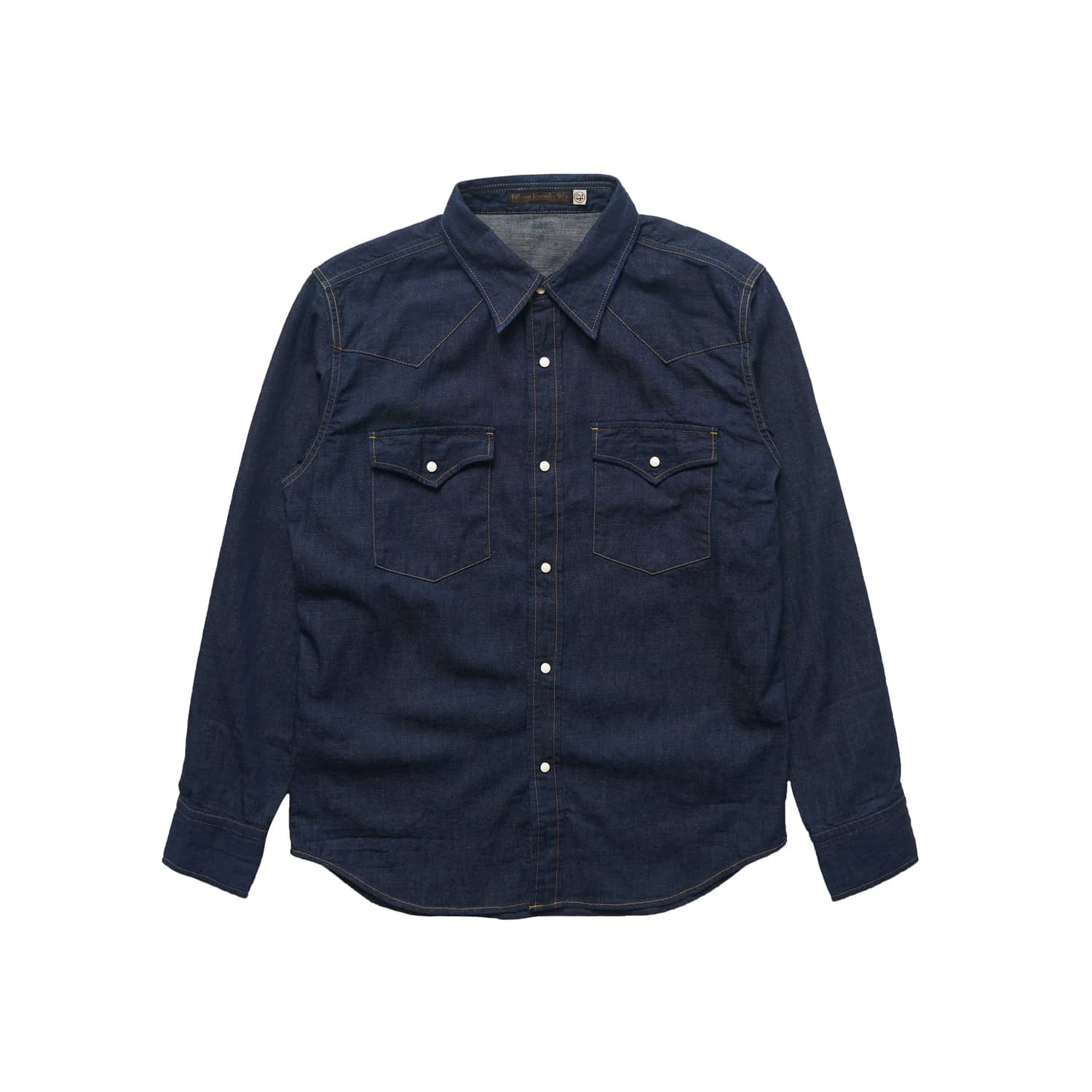 Full Count 4894 Denim Western Shirt Indigo