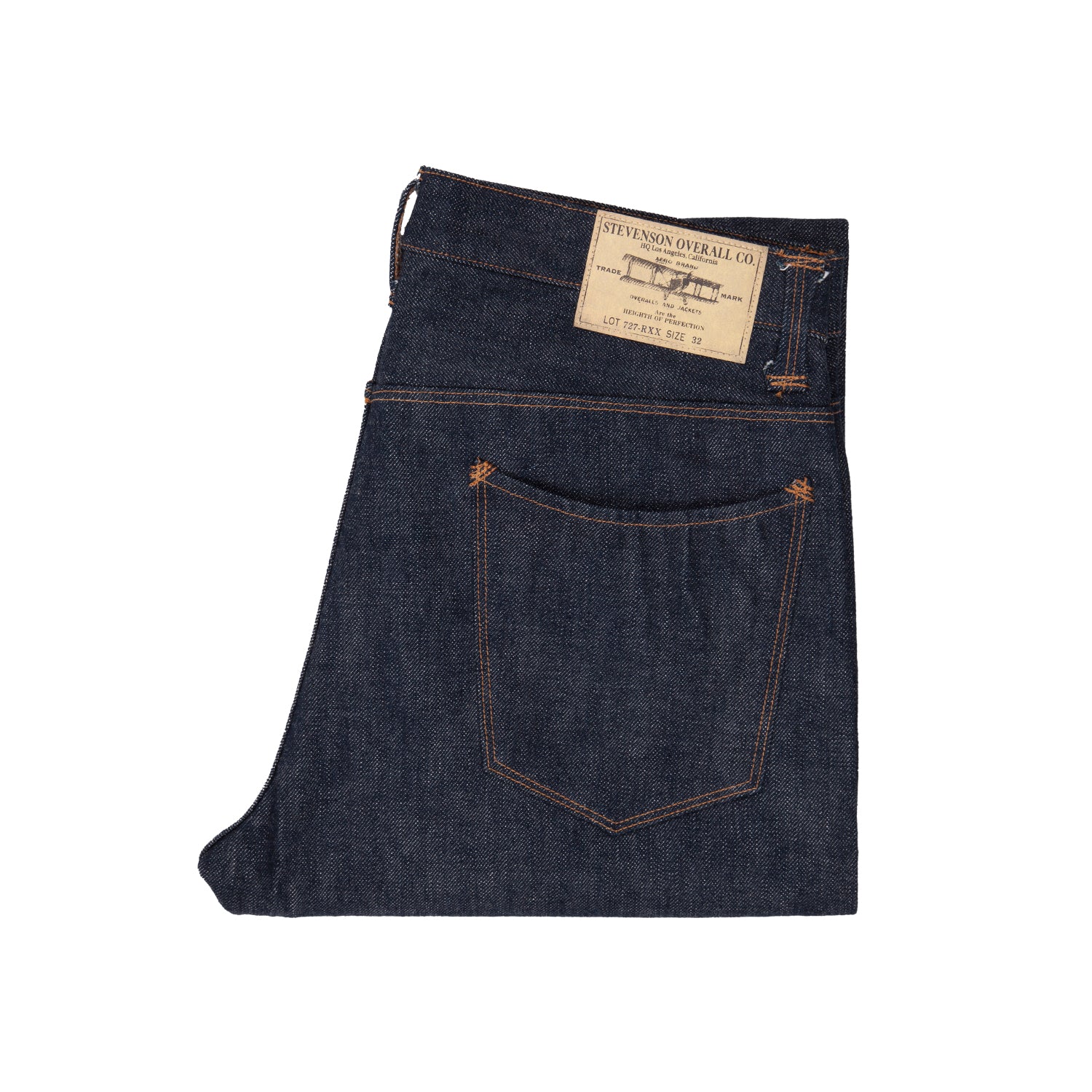 Stevenson Overall Co. La Jolla 727 One Wash Indigo