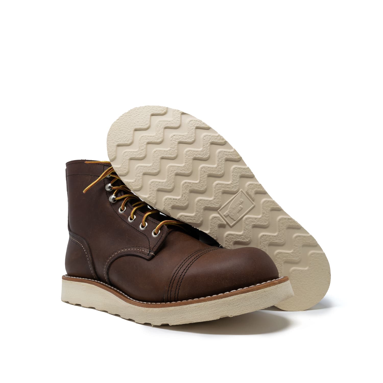 Red Wing Heritage 8088 Iron Ranger Traction Tred Amber Harness