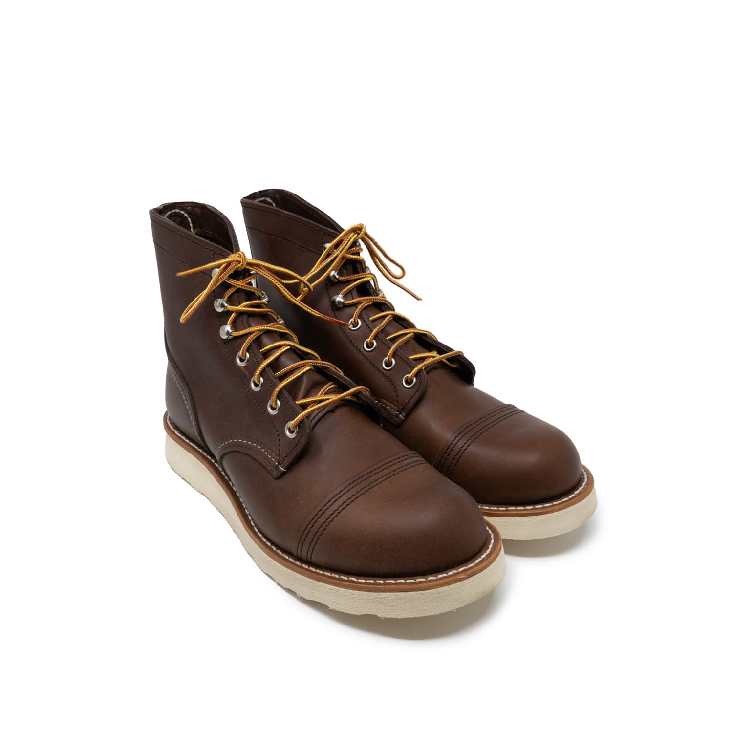 Red Wing Heritage 8088 Iron Ranger Traction Tred Amber Harness