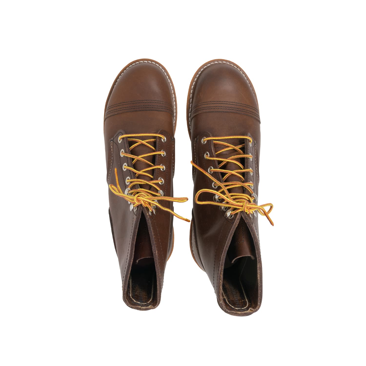 Red Wing Heritage 8088 Iron Ranger Traction Tred Amber Harness